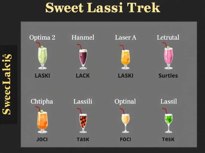 Sweet Lassi Trek strategy guide showing optimal lassi combinations